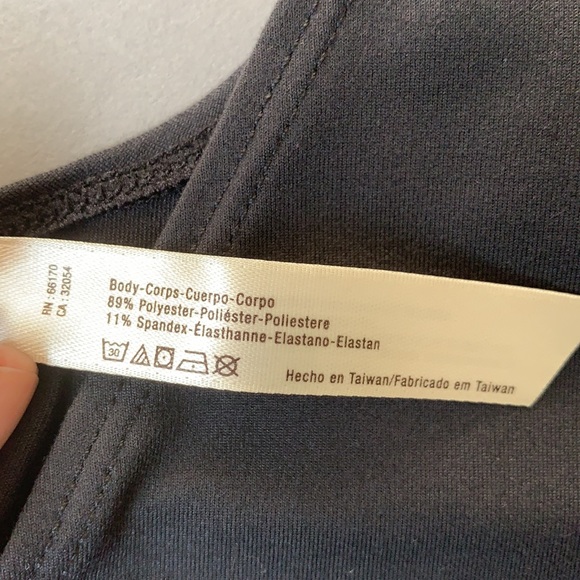 NWT Free People Streamline Bodysuit in Black - Picture 8 of 10